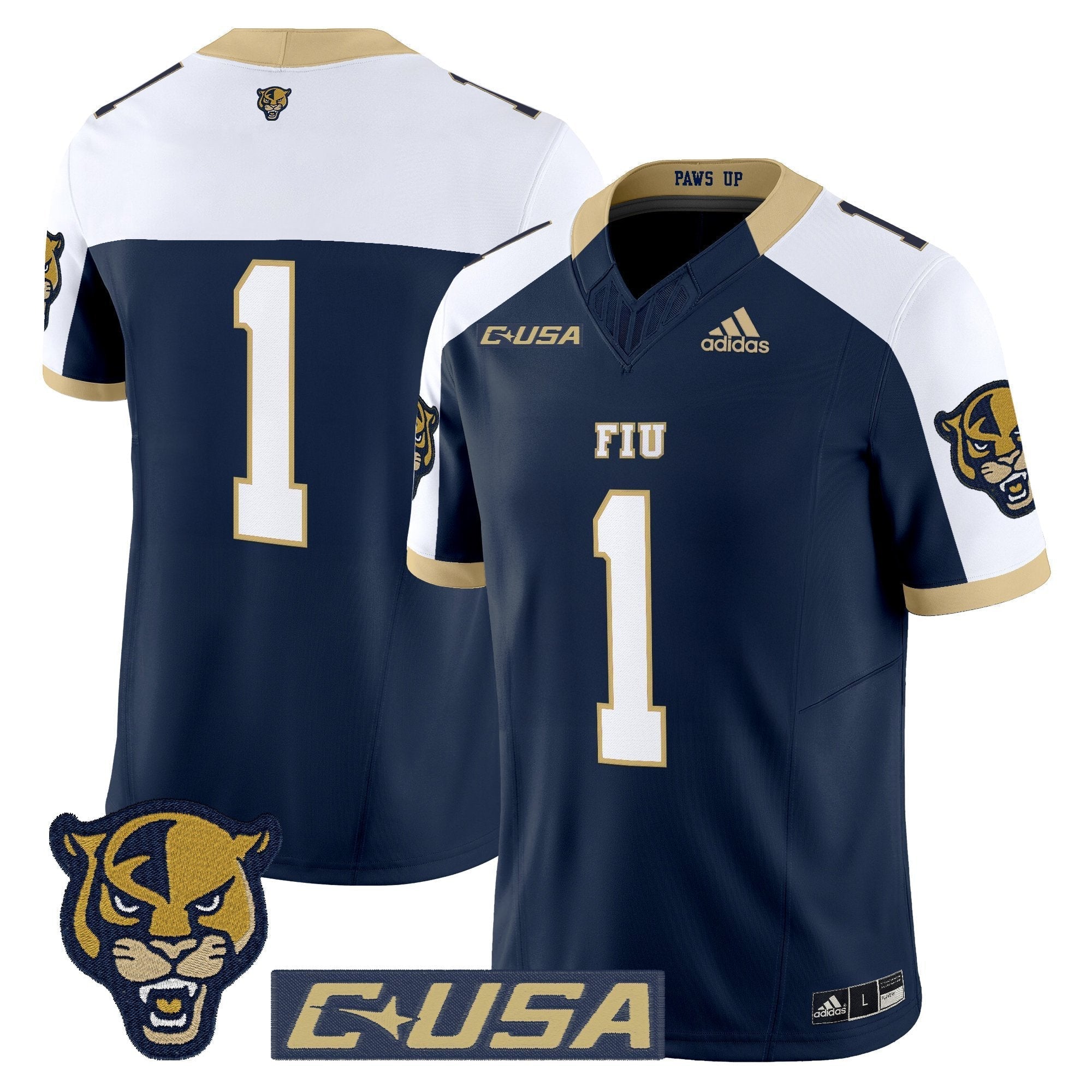 Florida International Panthers 2025 Vapor Limited Jersey - All Stitched