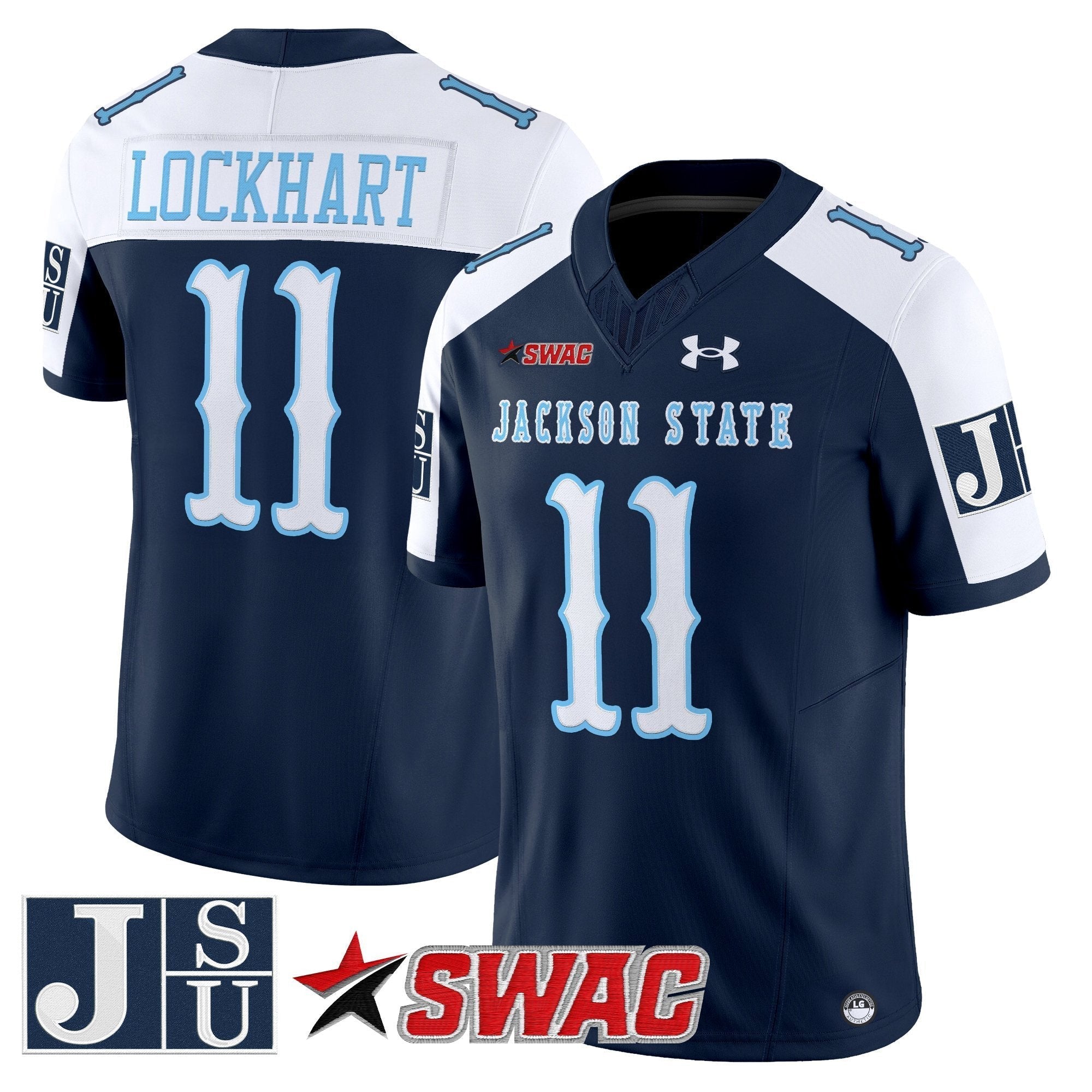 Jackson State Tigers 2025 Vapor Limited Jersey V2 - All Stitched
