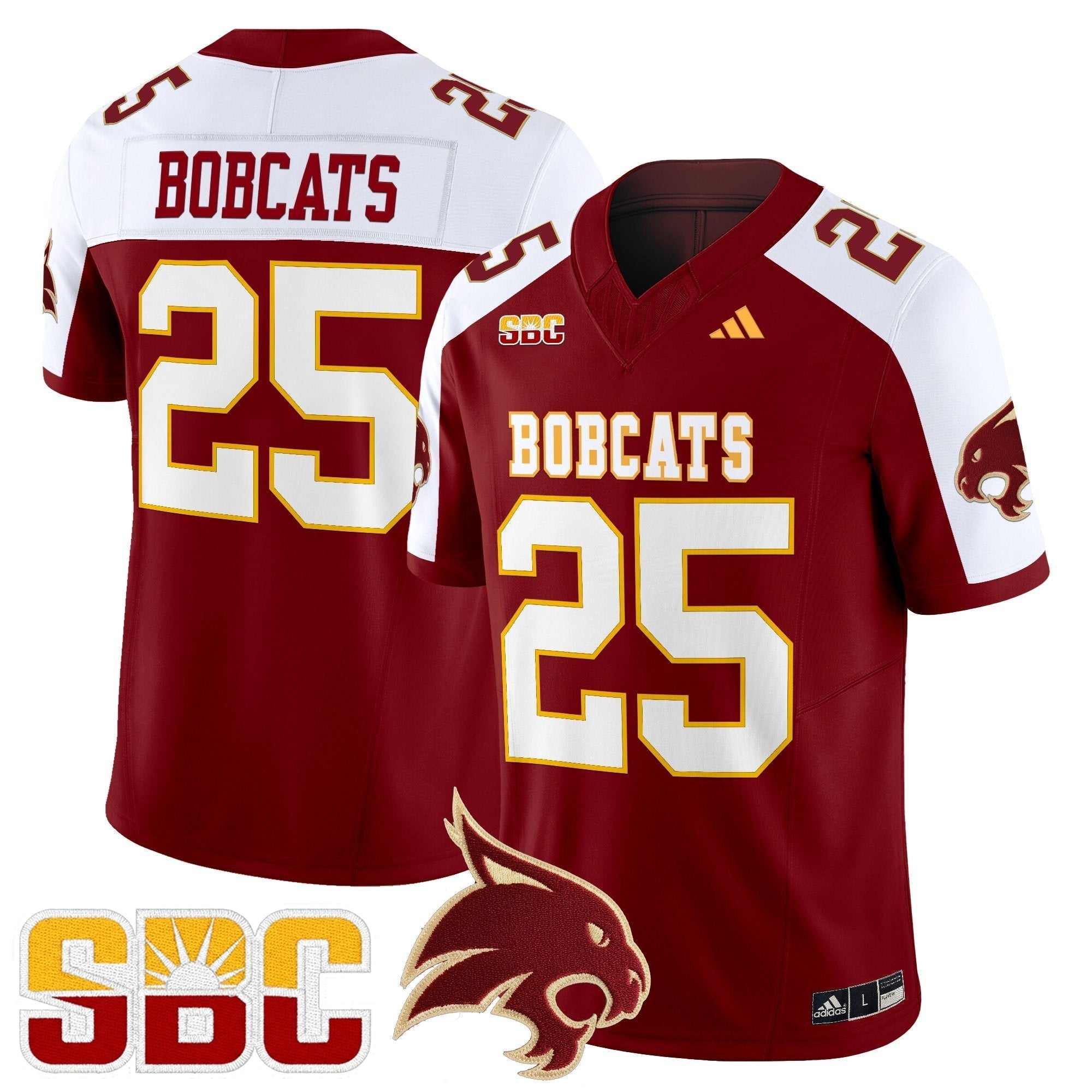Texas State Bobcats 2025 Vapor Limited Jersey - All Stitched