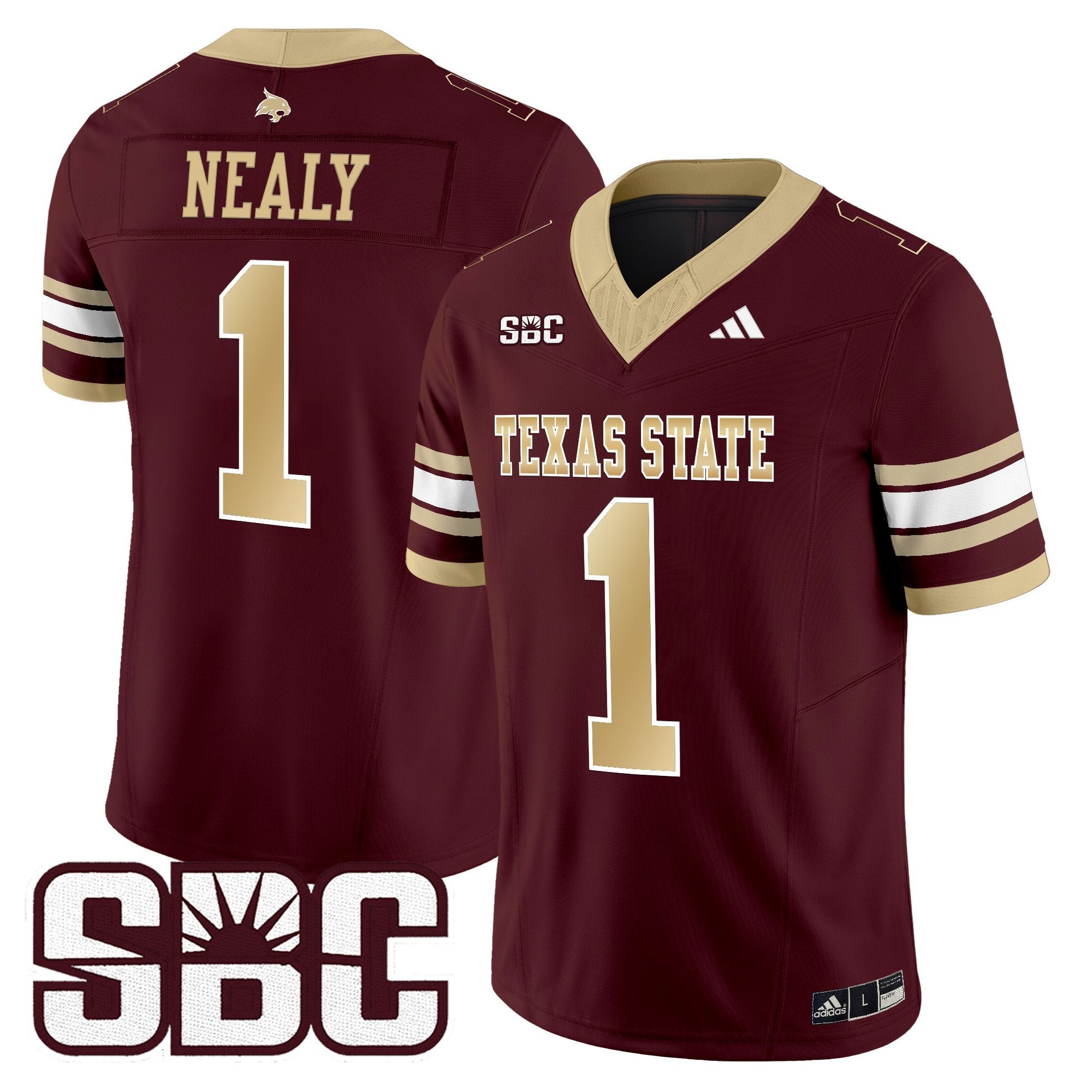 Texas State Bobcats 2025 Vapor Limited Jersey - All Stitched