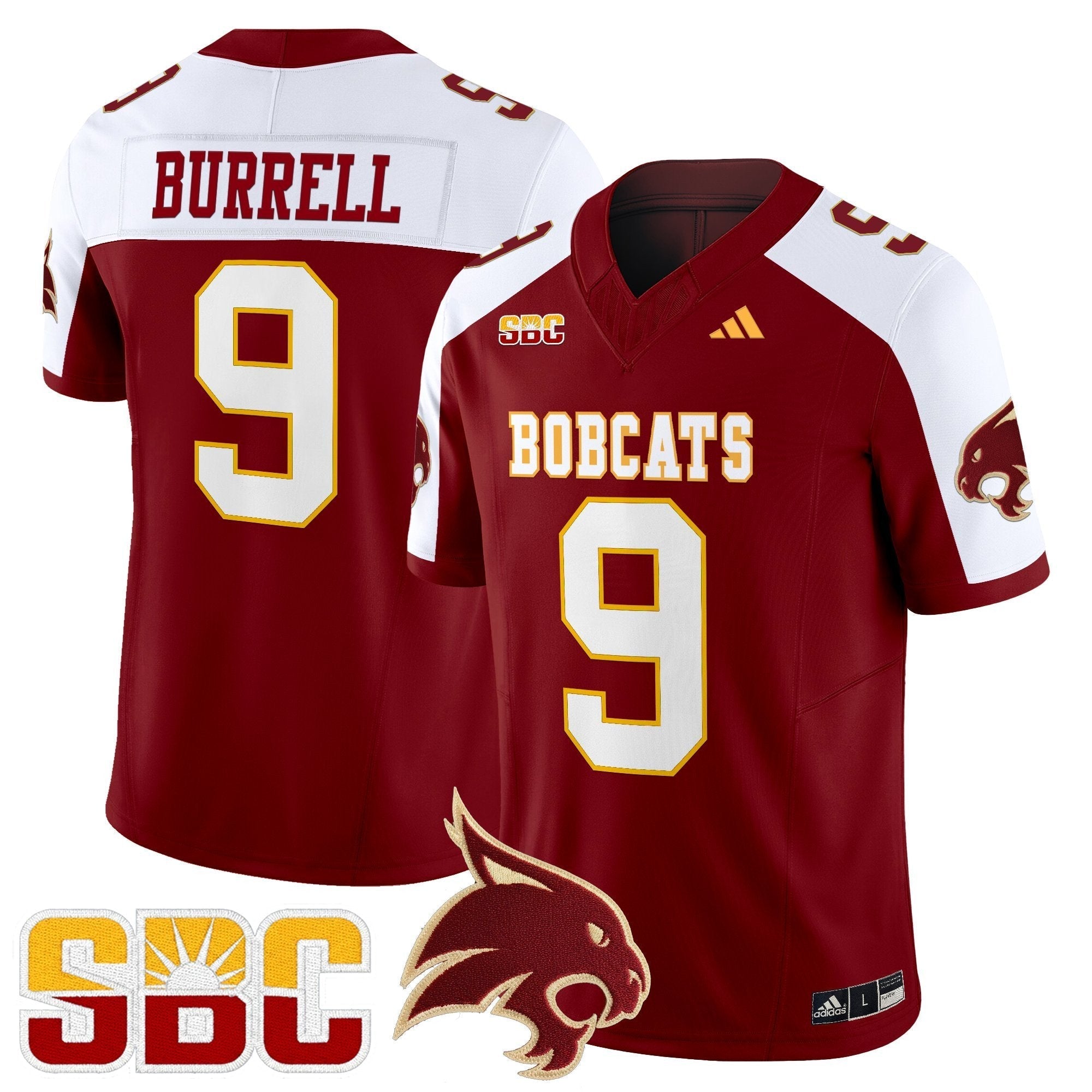 Texas State Bobcats 2025 Vapor Limited Jersey - All Stitched