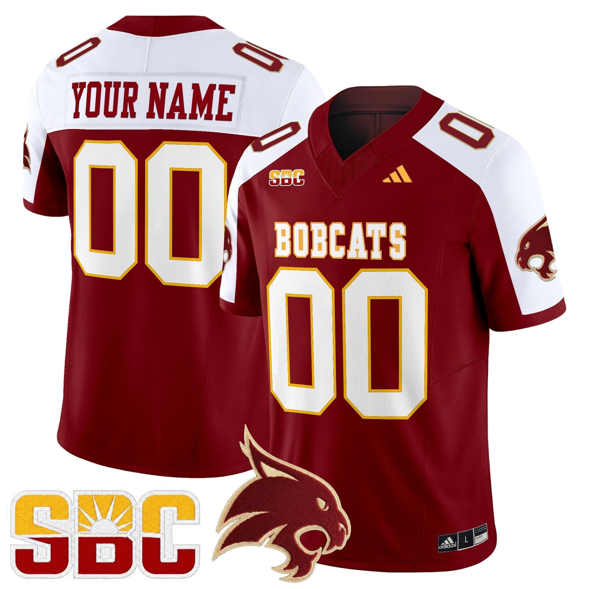 Texas State Bobcats 2025 Vapor Limited Custom Jersey - All Stitched