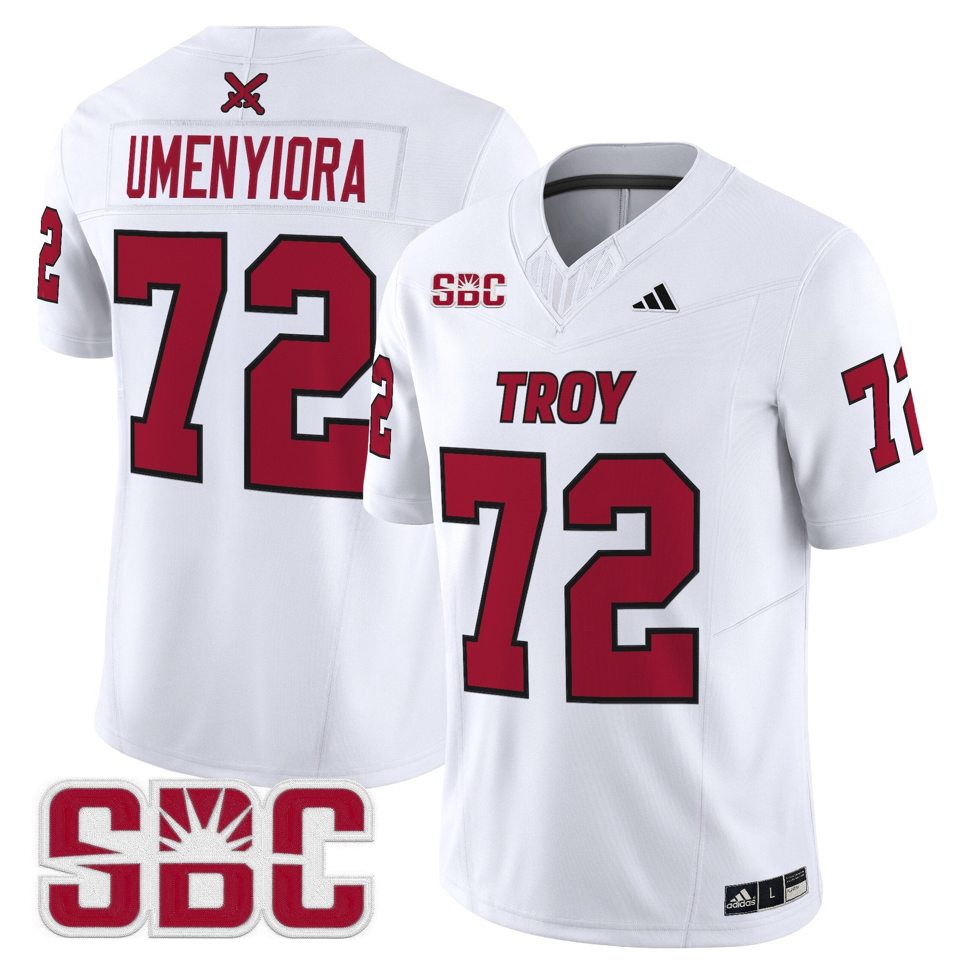 Troy Trojans 2025 Vapor Limited Jersey - All Stitched