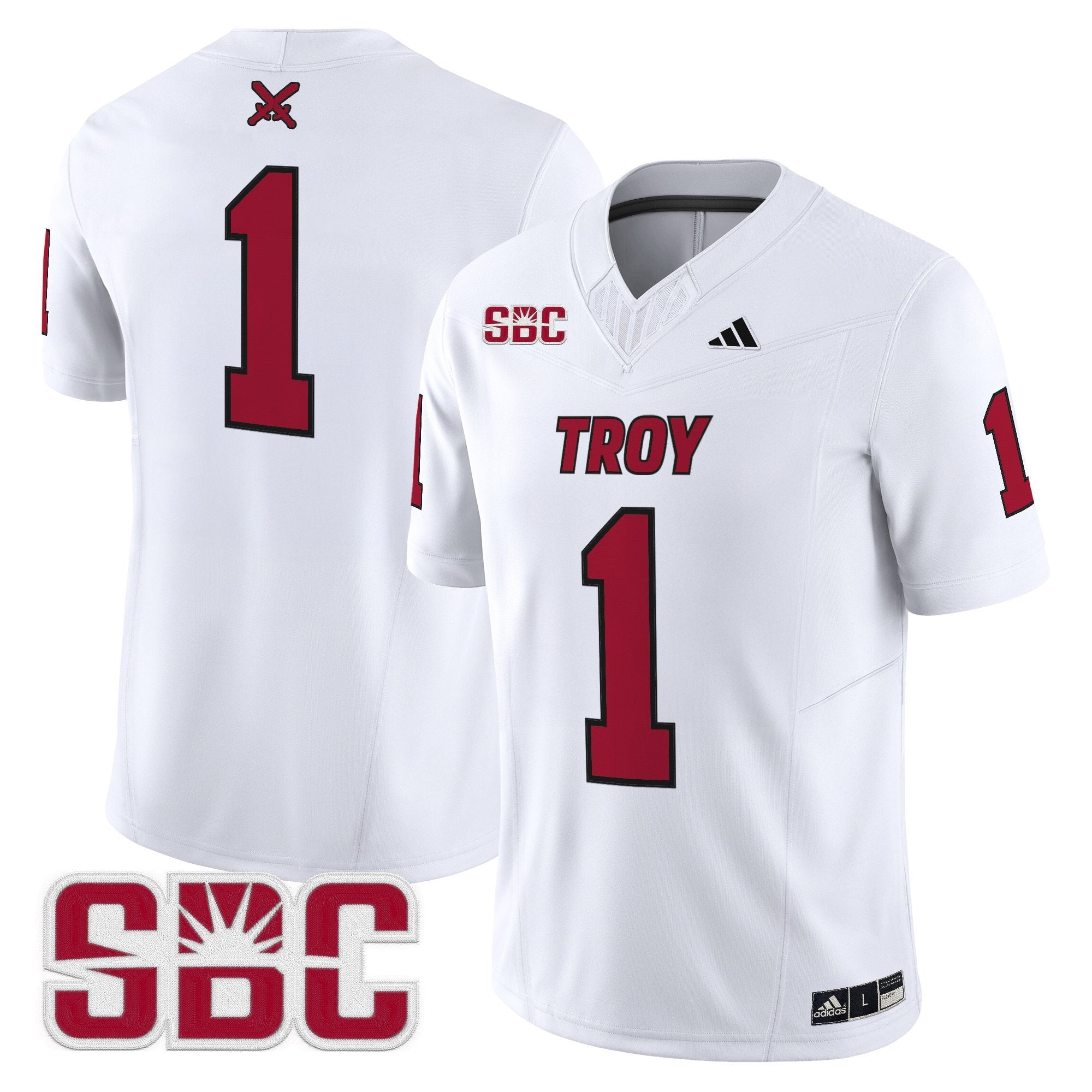 Troy Trojans 2025 Vapor Limited Jersey - All Stitched