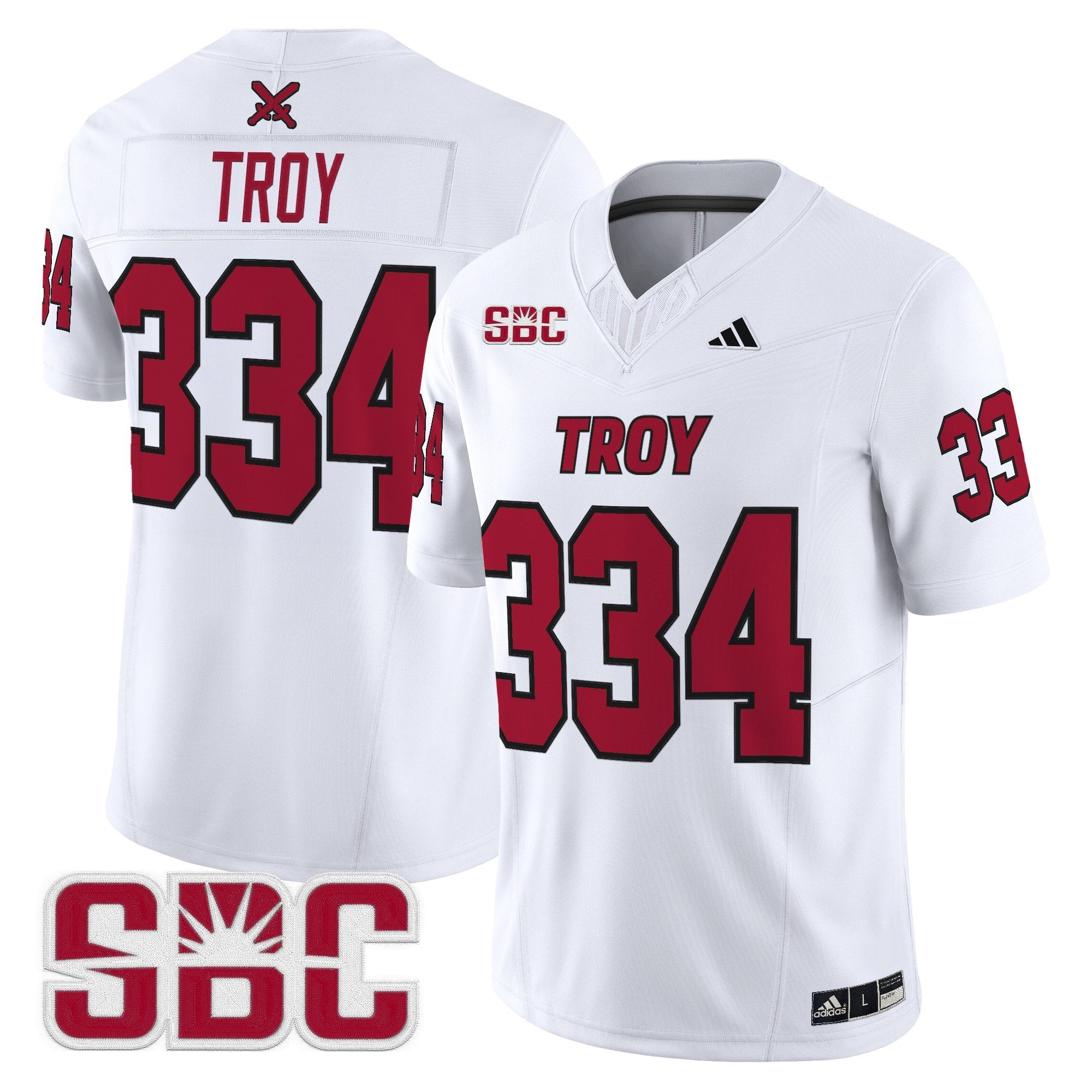 Troy Trojans 2025 Vapor Limited Jersey - All Stitched