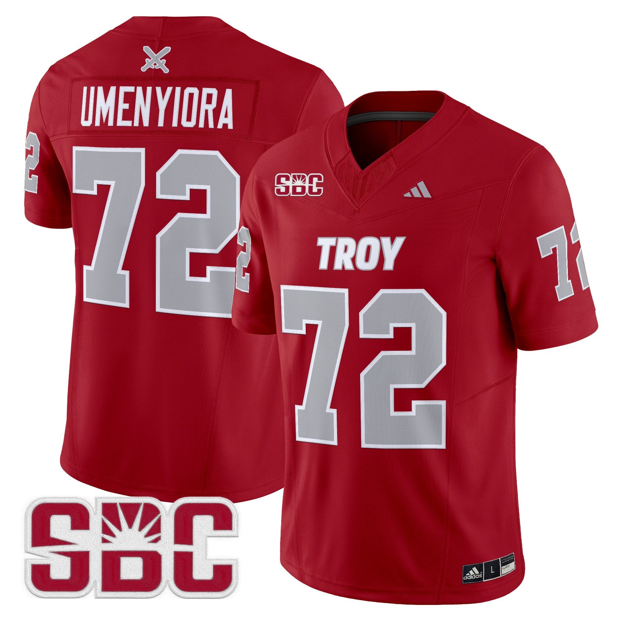 Troy Trojans 2025 Vapor Limited Jersey - All Stitched