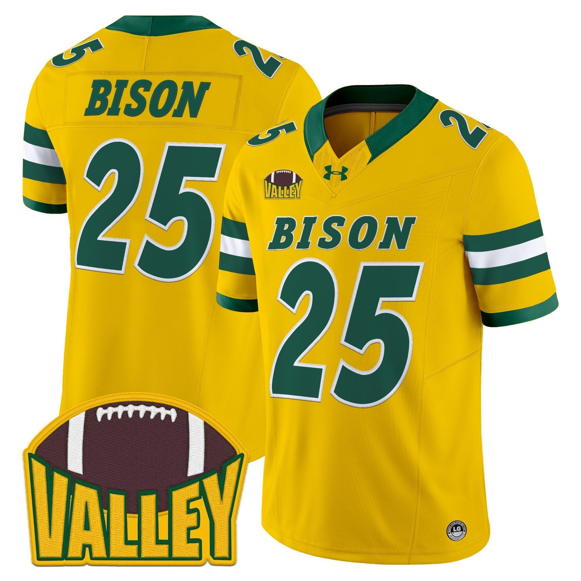 North Dakota State Bison 2025 Vapor Limited Jersey - All Stitched
