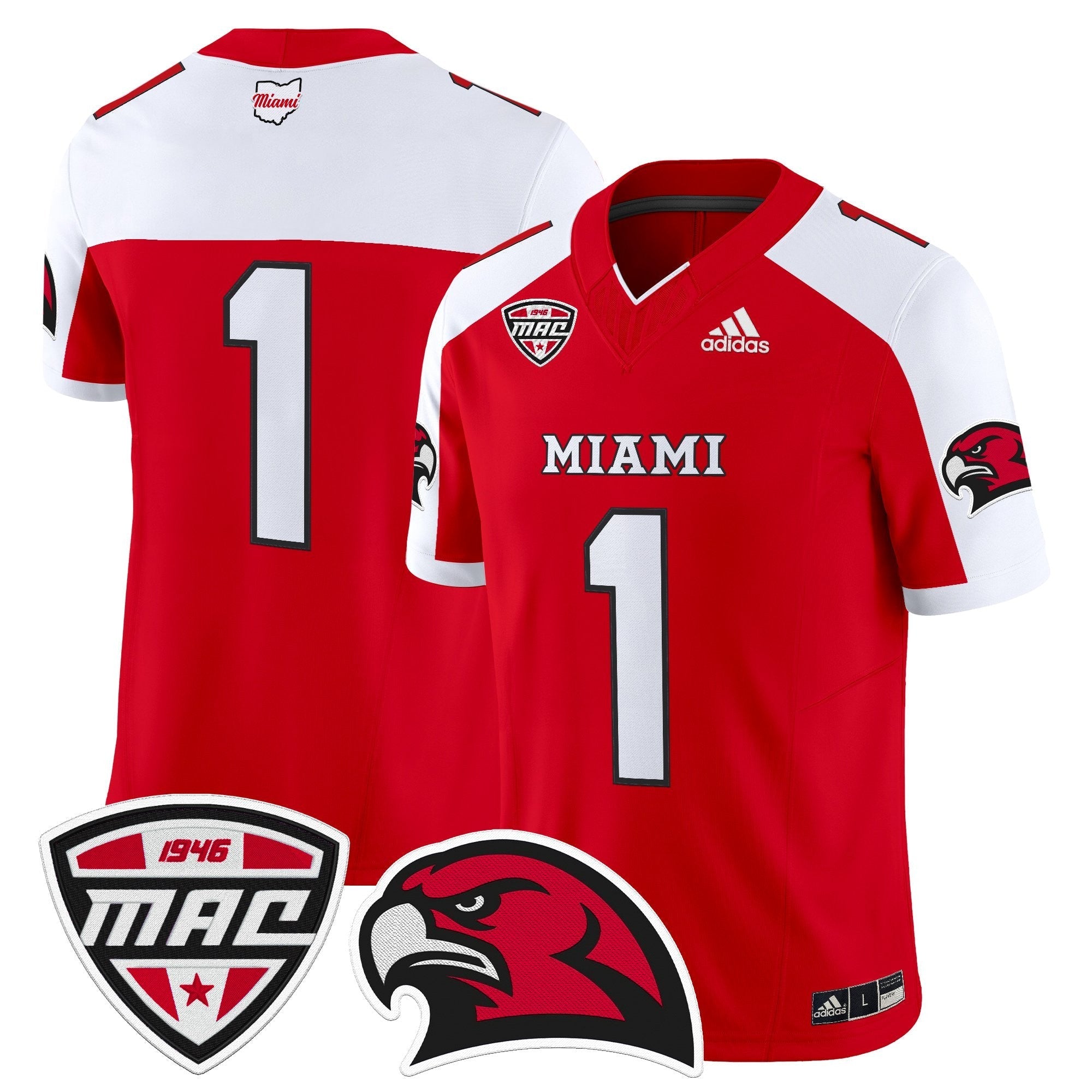 Miami (OH) RedHawks 2025 Vapor Limited Jersey - All Stitched