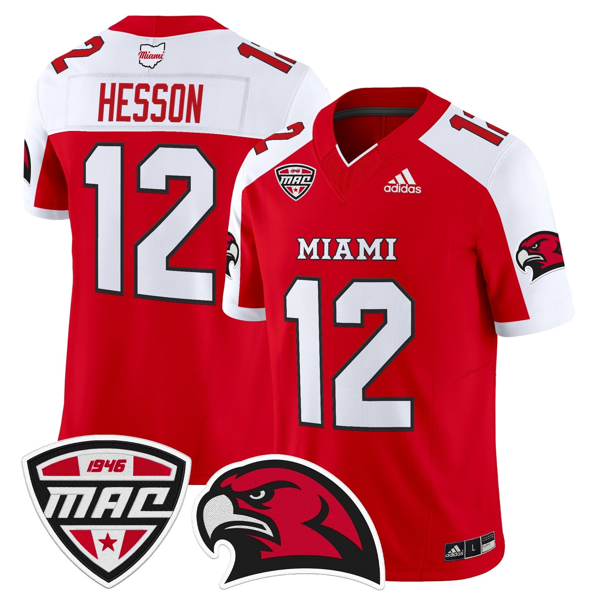 Miami (OH) RedHawks 2025 Vapor Limited Jersey - All Stitched