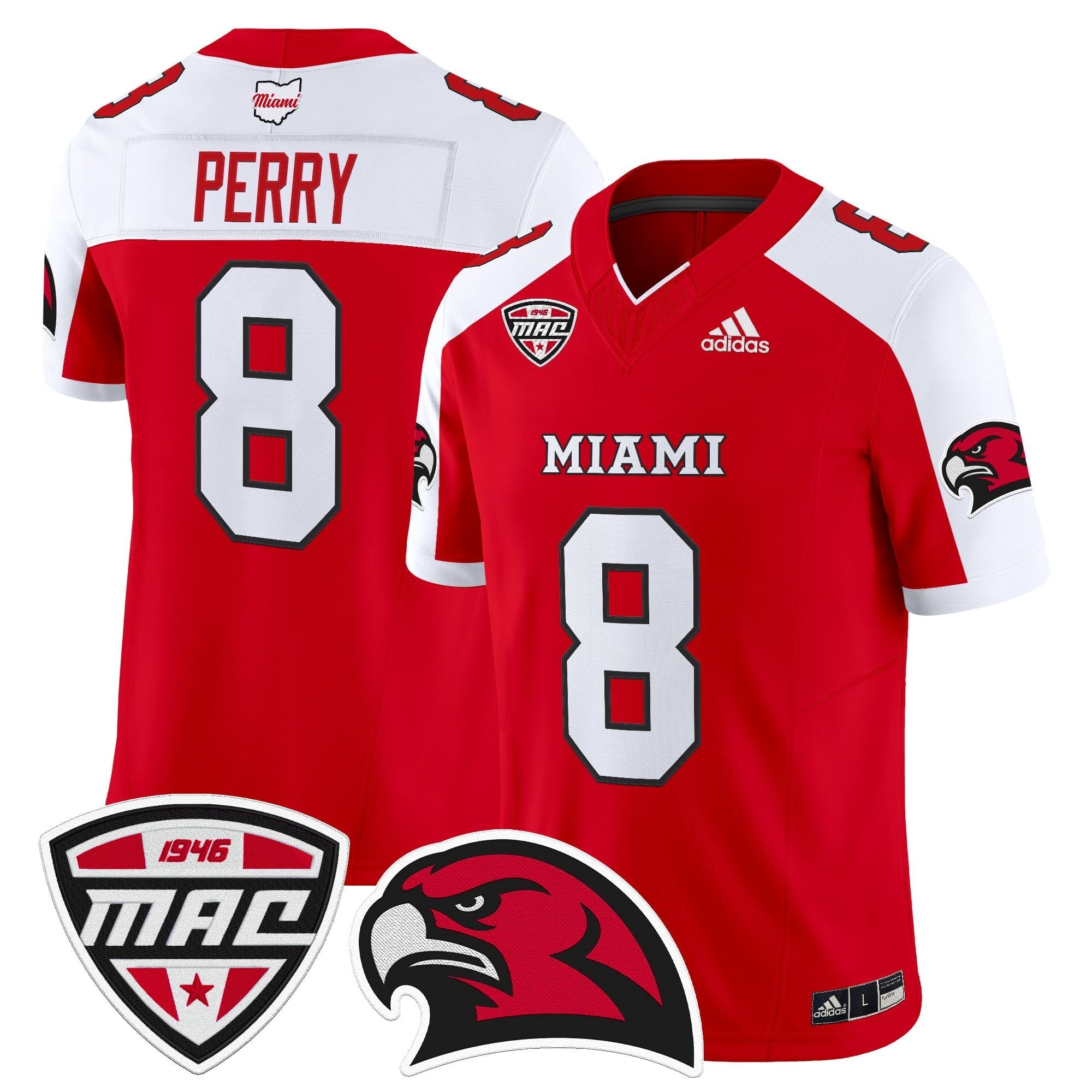 Miami (OH) RedHawks 2025 Vapor Limited Jersey - All Stitched