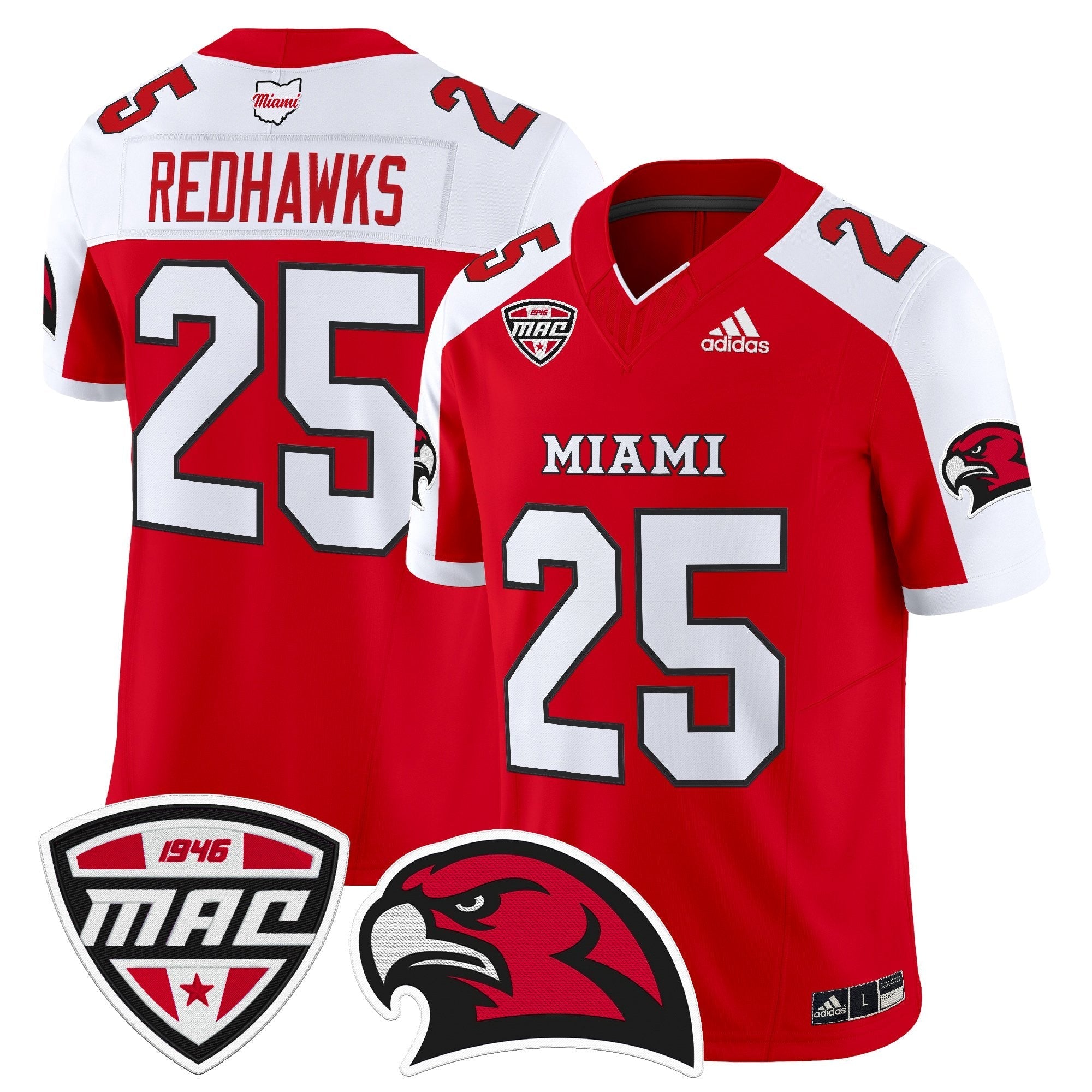 Miami (OH) RedHawks 2025 Vapor Limited Jersey - All Stitched