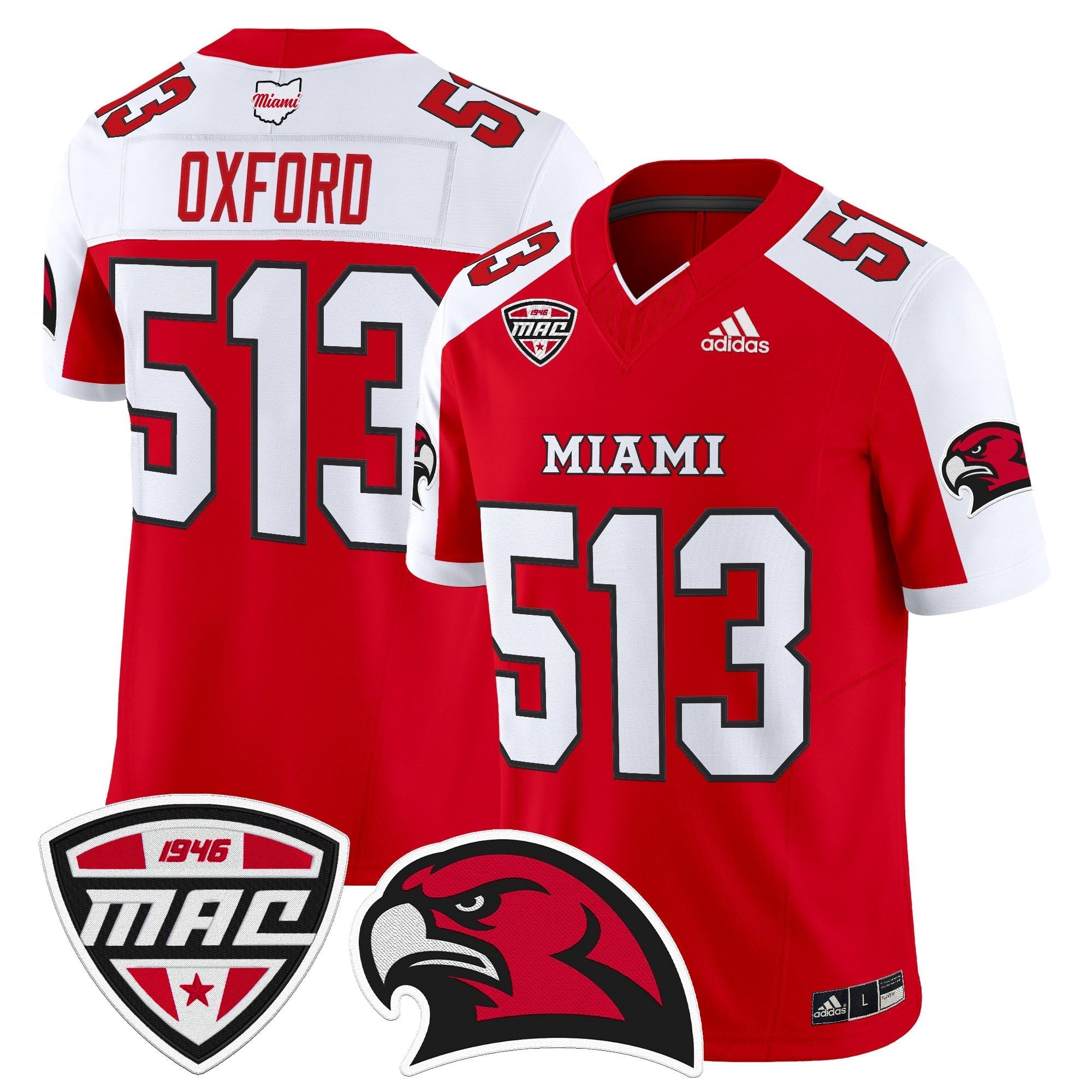 Miami (OH) RedHawks 2025 Vapor Limited Jersey - All Stitched