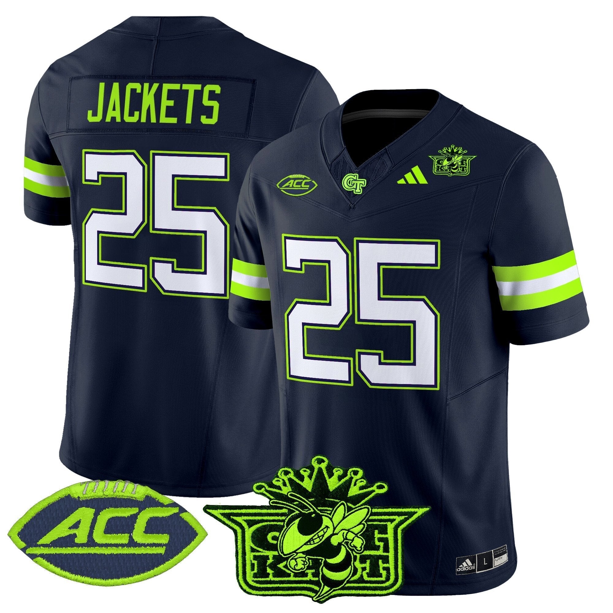 Outkast x Georgia Tech Yellow Jackets 2025 Atliens Vapor Limited Jersey - All Stitched