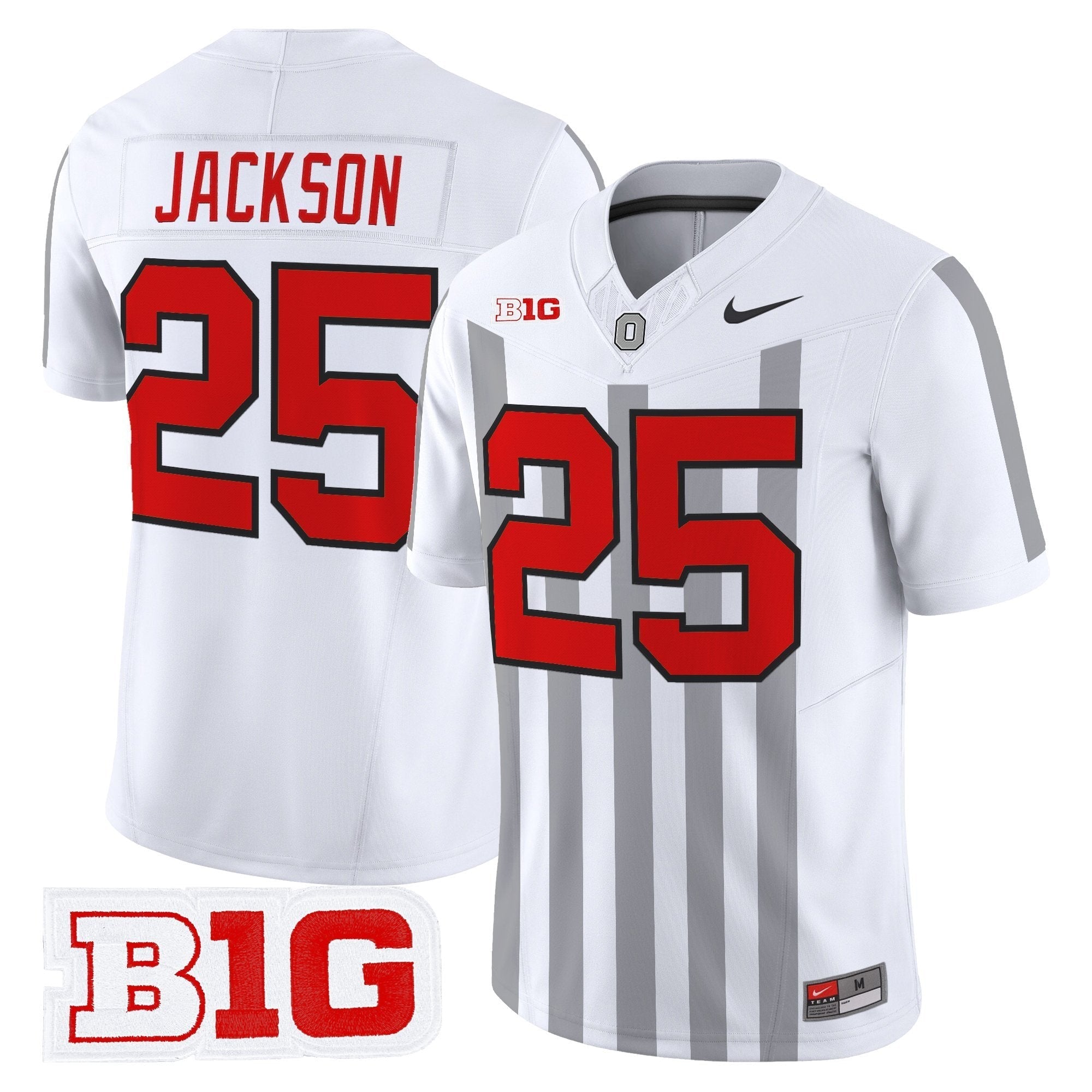 Ohio State Buckeyes Throwback Vapor Limited Jersey - All Stitched