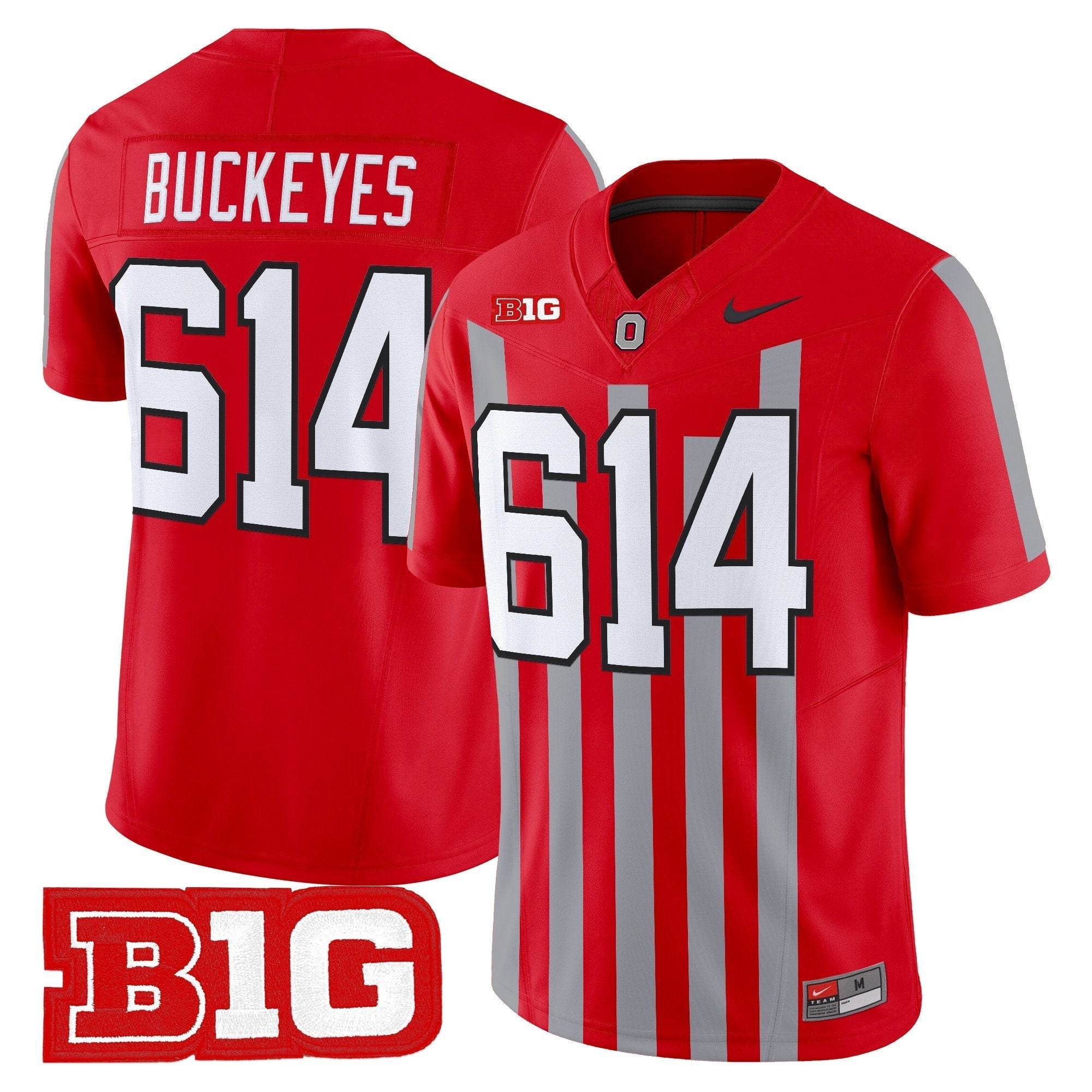 Ohio State Buckeyes Throwback Vapor Limited Jersey - All Stitched
