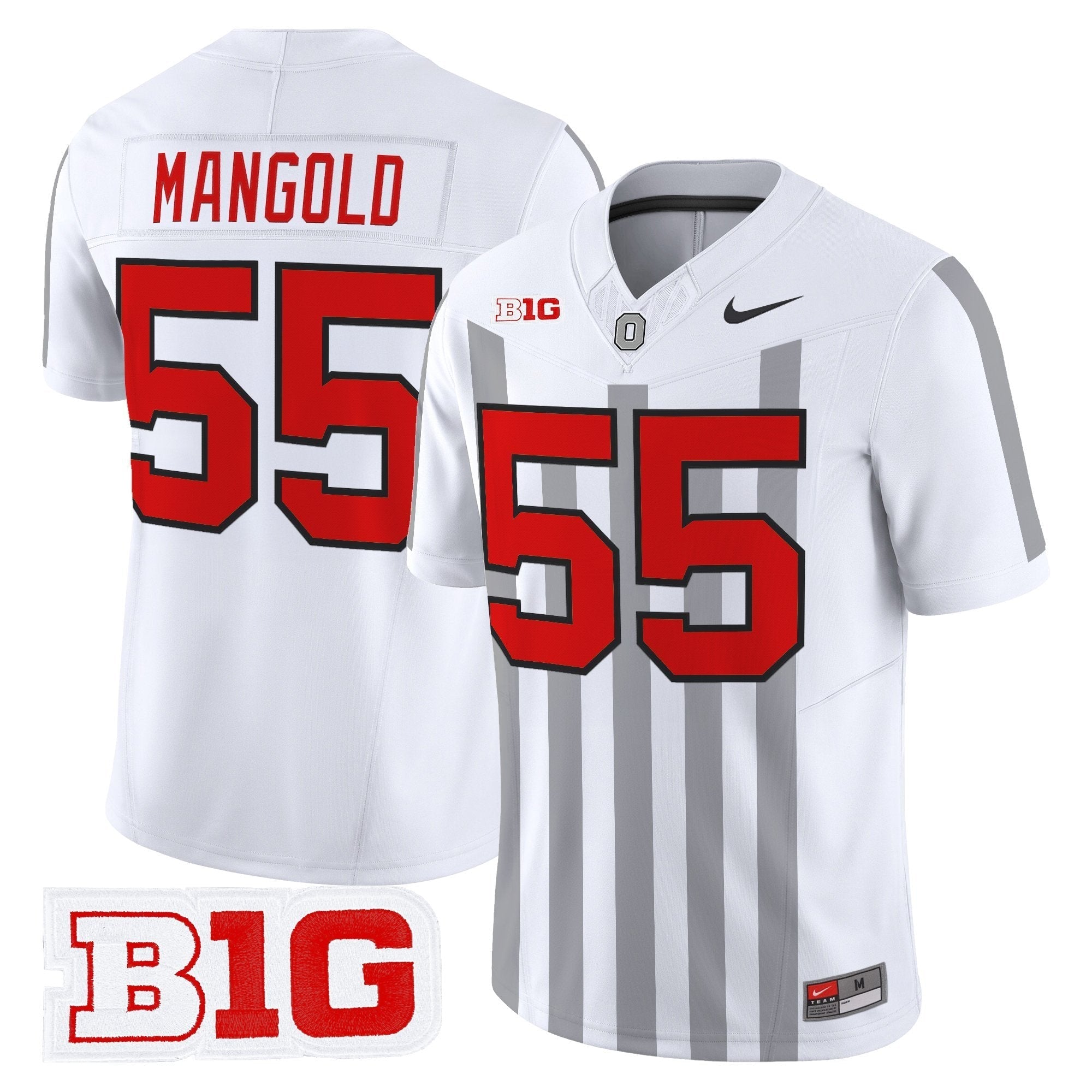 Ohio State Buckeyes Throwback Vapor Limited Jersey - All Stitched