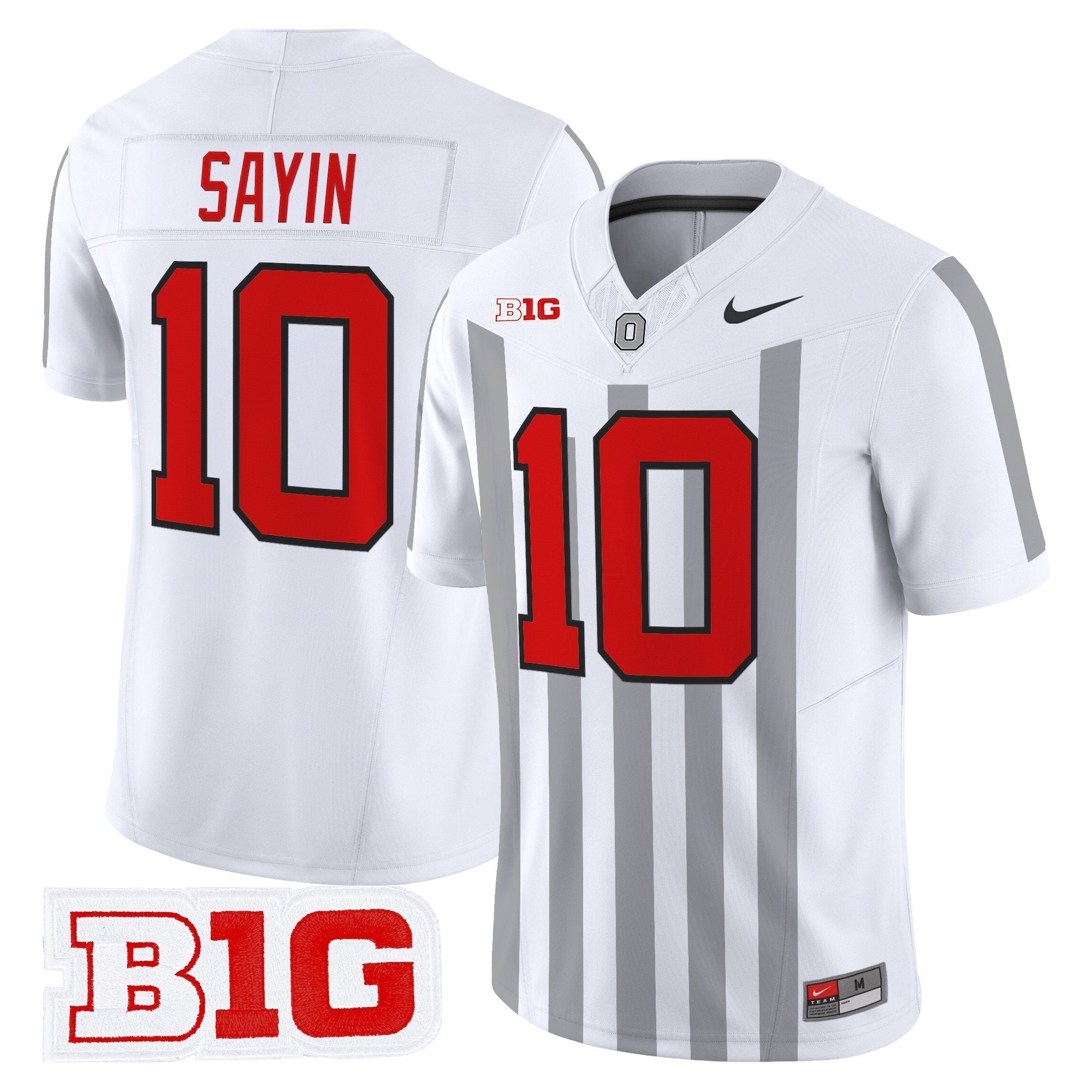Ohio State Buckeyes Throwback Vapor Limited Jersey - All Stitched