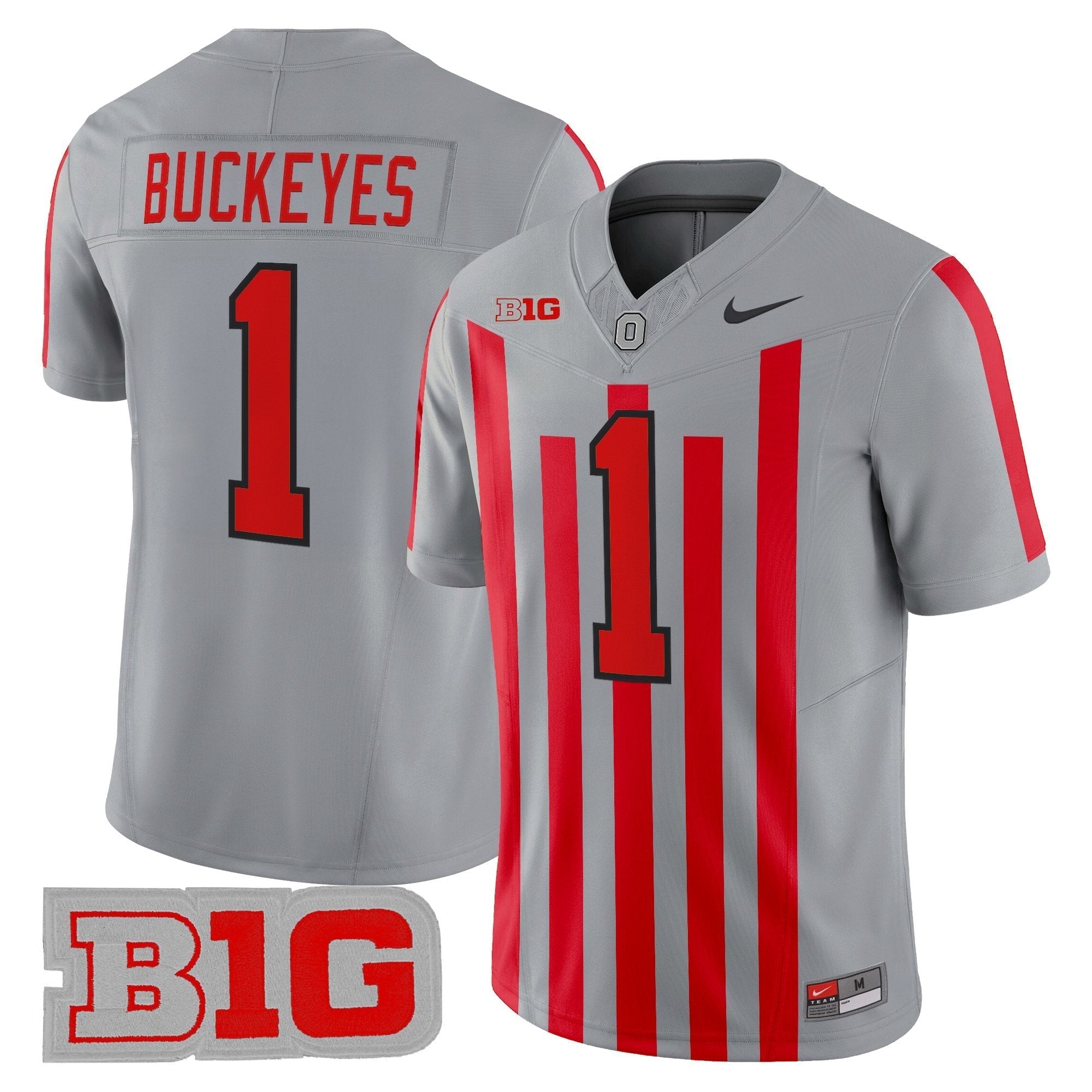 Ohio State Buckeyes Throwback Vapor Limited Jersey - All Stitched