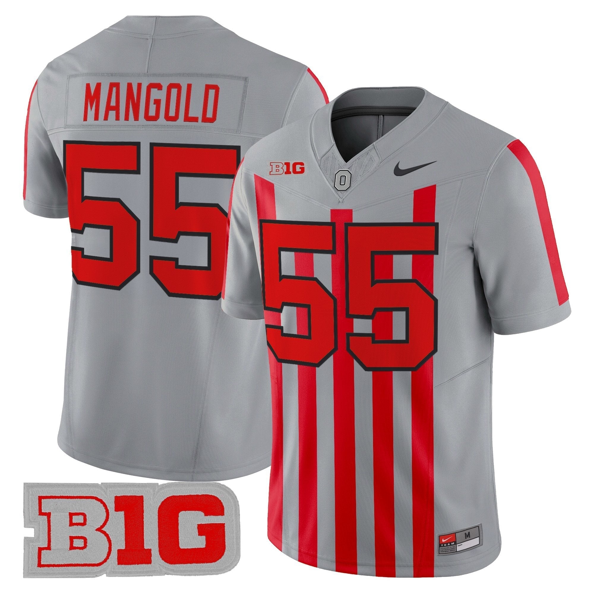 Ohio State Buckeyes Throwback Vapor Limited Jersey - All Stitched