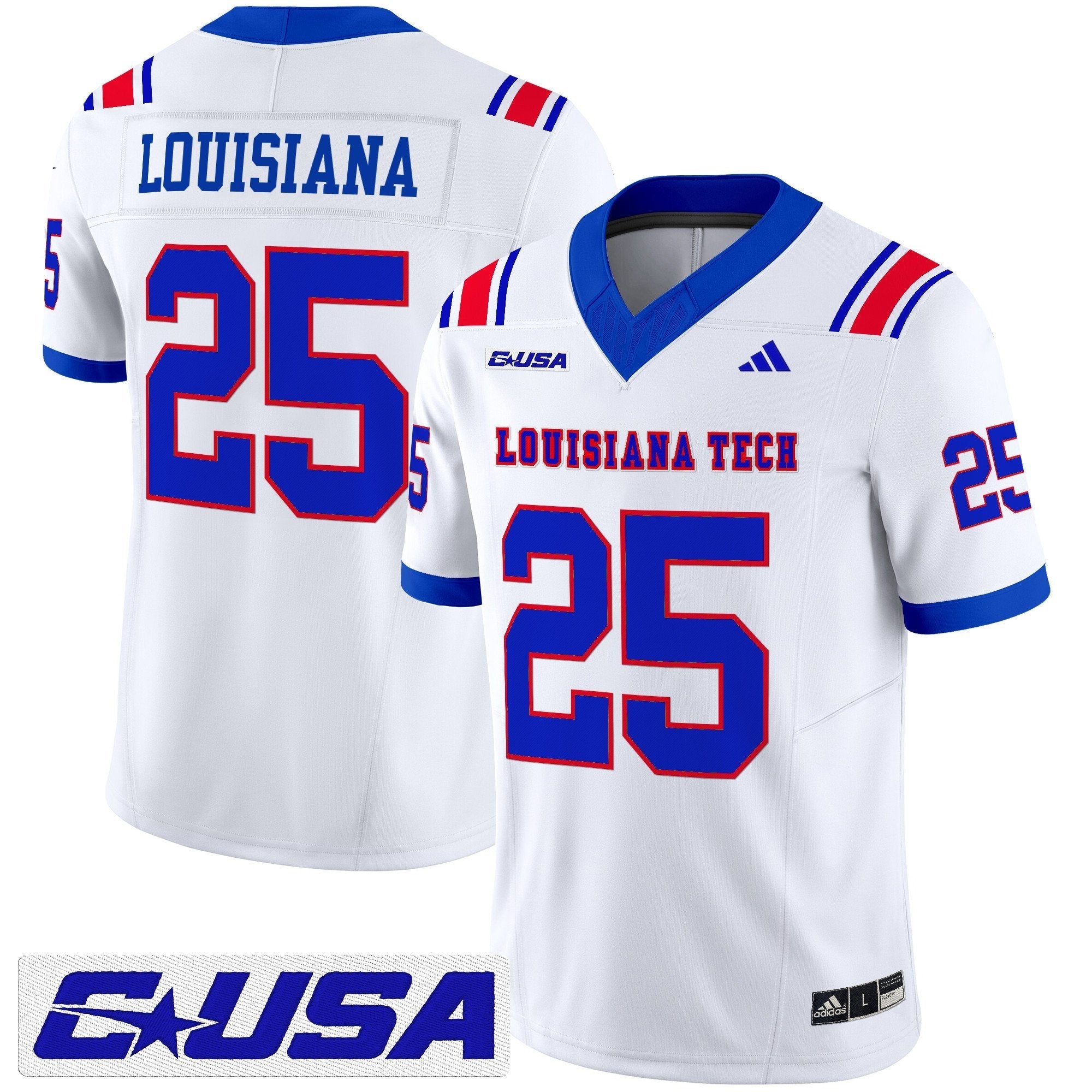 Louisiana Tech Bulldogs 2025 Vapor Limited Jersey - All Stitched