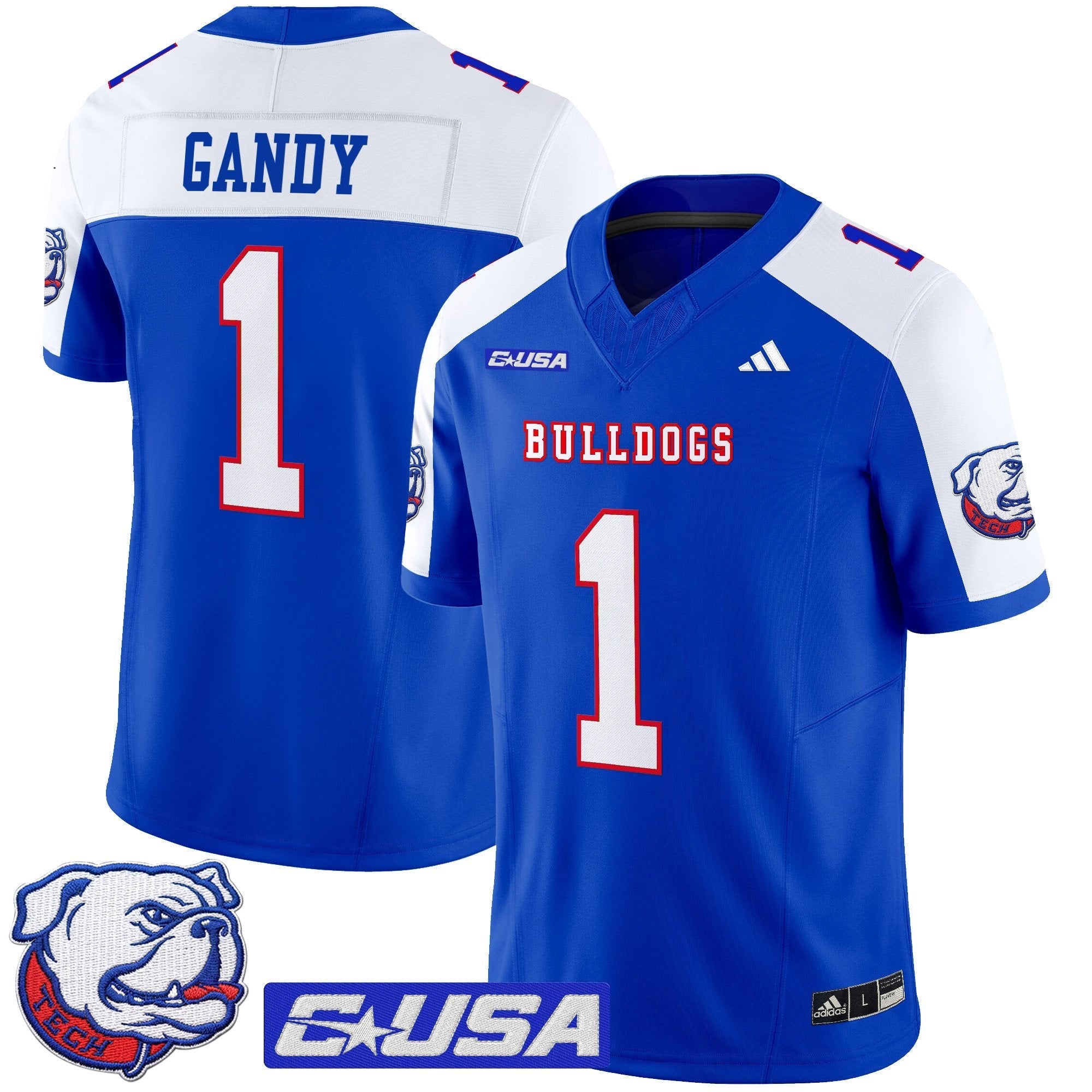 Louisiana Tech Bulldogs 2025 Vapor Limited Jersey - All Stitched