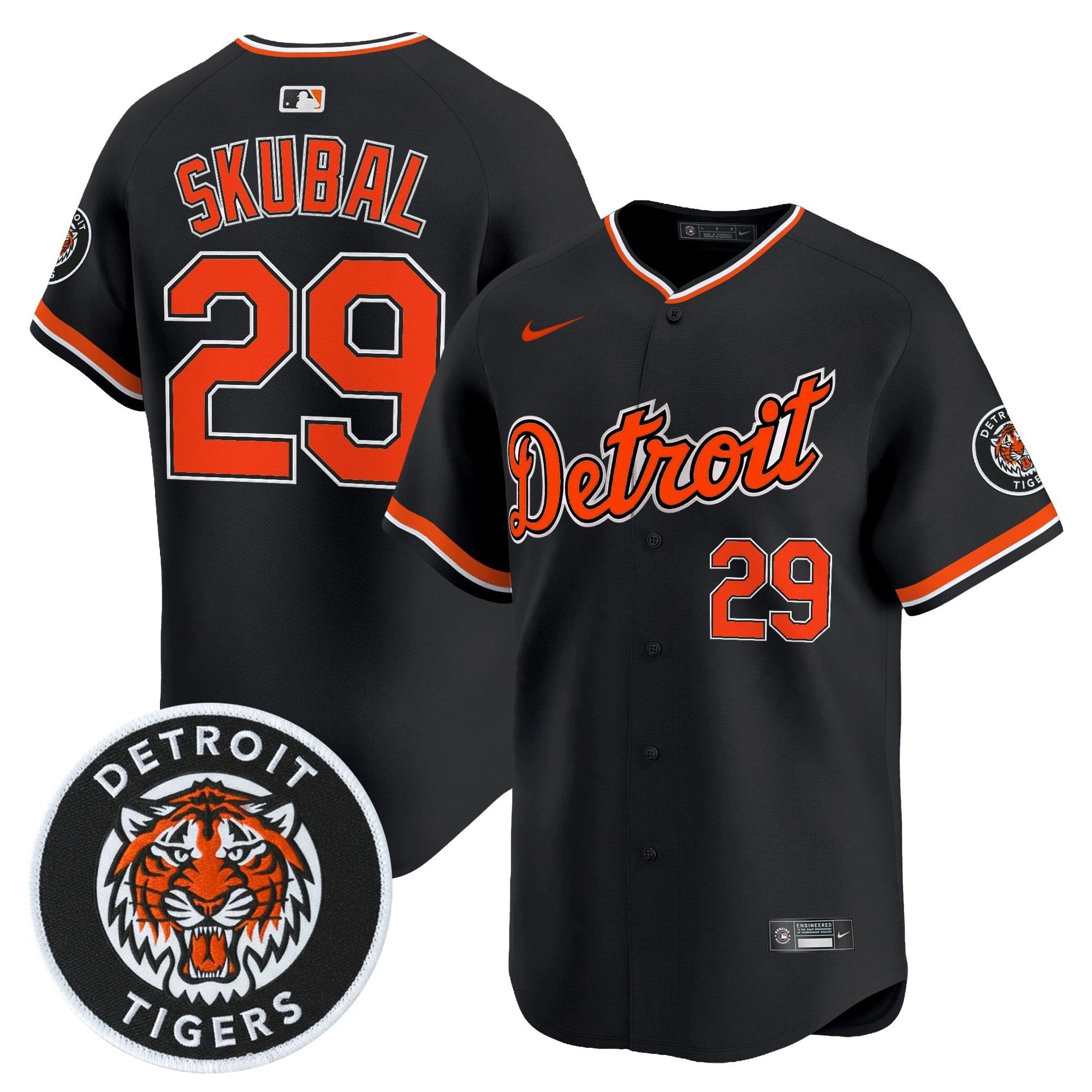 Detroit Tigers 2026 Alternate Vapor Premier Limited Jersey - All Stitched