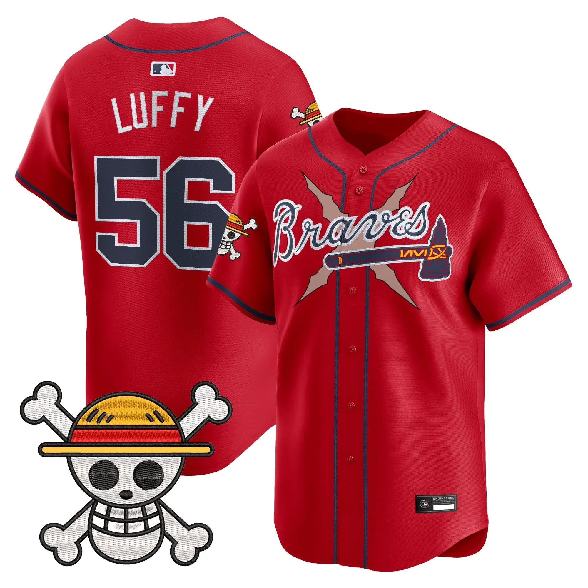 Men Atlanta Braves x  OP Vapor Premier Limited Jersey - Stitched
