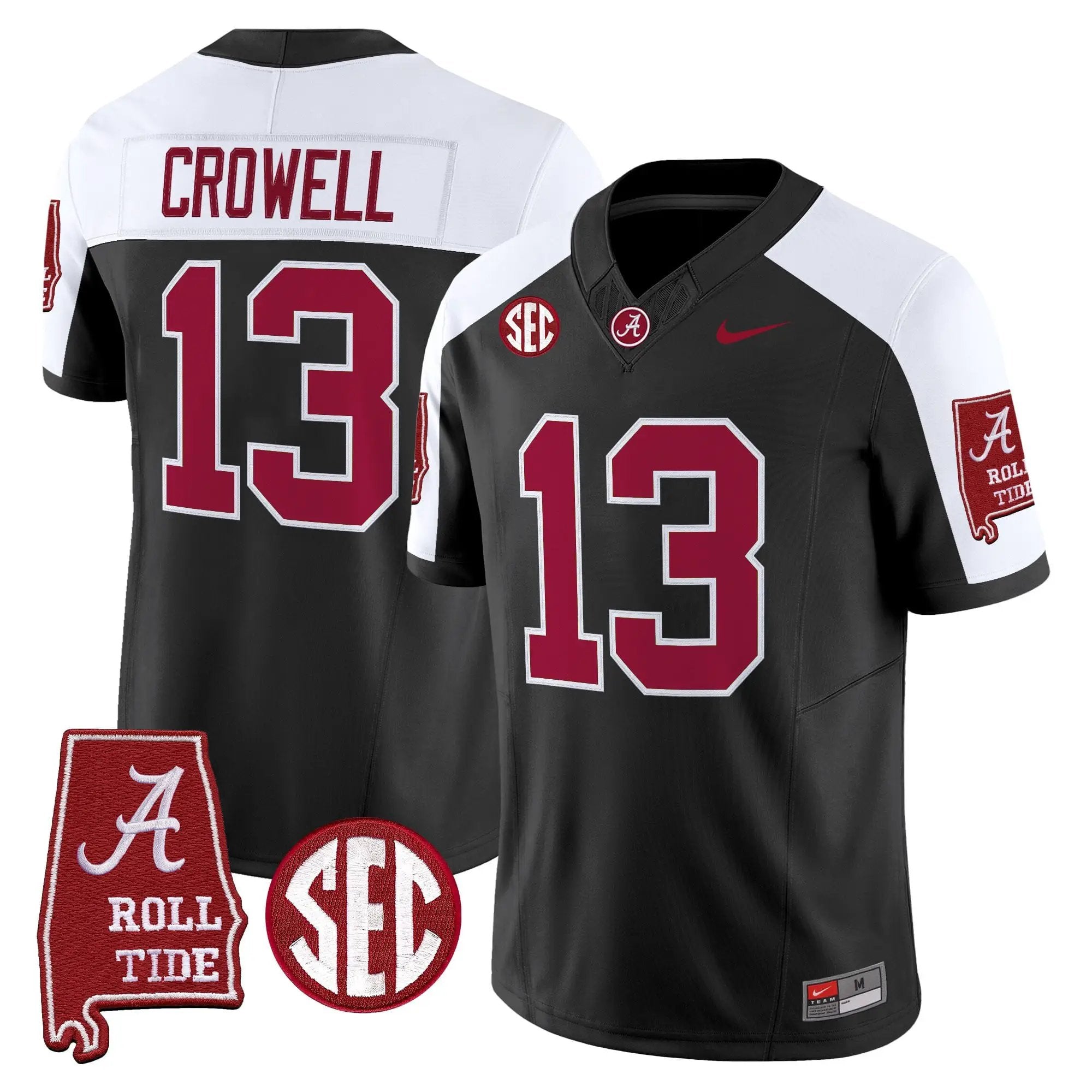 BAMA 2026 Vapor Limited Jersey - Alabama Map - Stitched