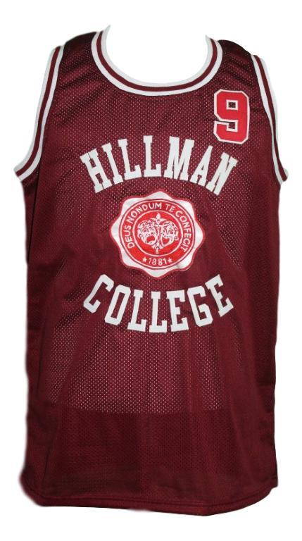 Dwayne Wayne Jersey #9 Hillman College Basketball Maroon - A Different World