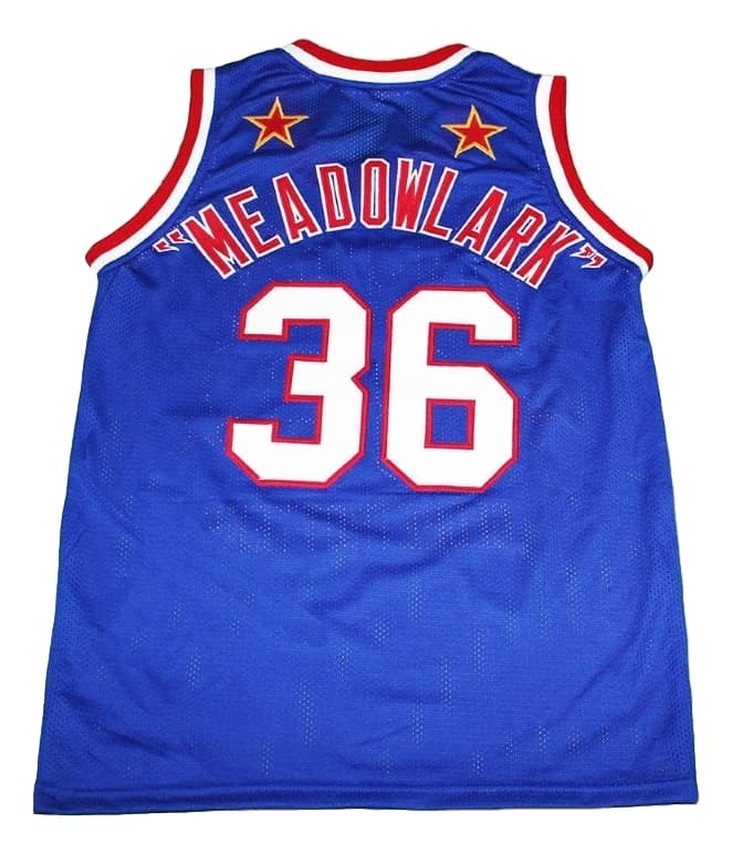 Meadowlark Jersey #36 Harlem Globetrotters Basketball Blue