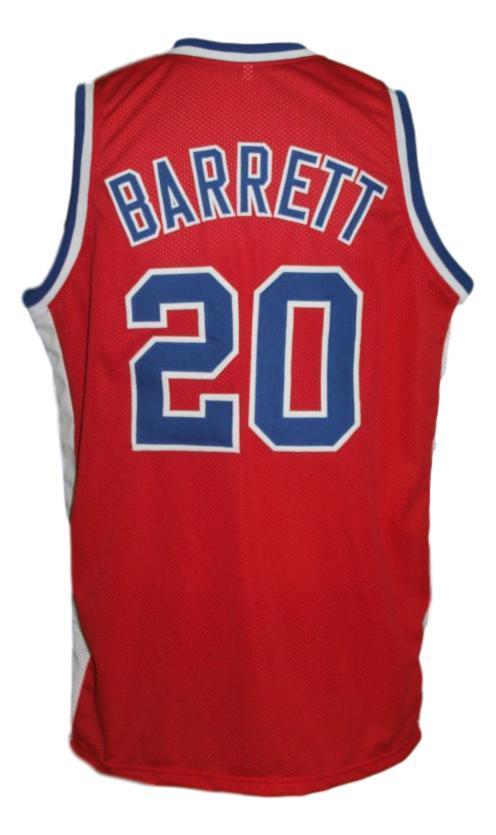 Mike Barrett Jersey #20 Virginia Squires Aba Retro Basketball Red