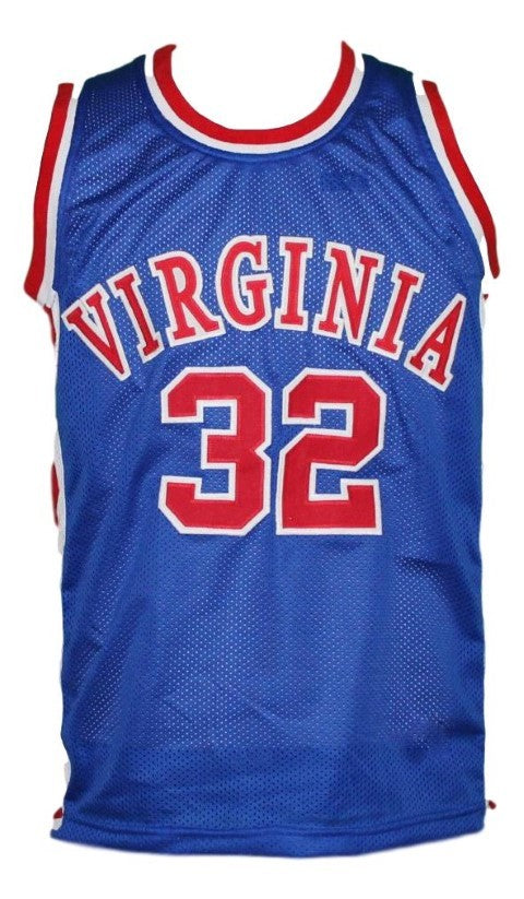 Julius Erving Jersey #32 Virginia Squires ABA Basketball Blue
