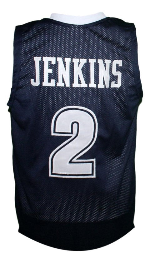 Kris Jenkins Jersey #2 Villanova College Basketball Navy Blue