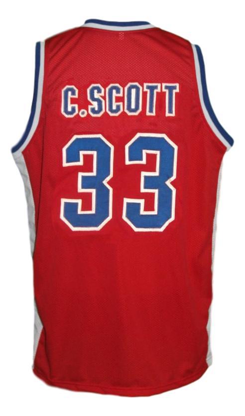 Charlie Scott Jersey #33 Virginia Squires Aba Retro Basketball New Red