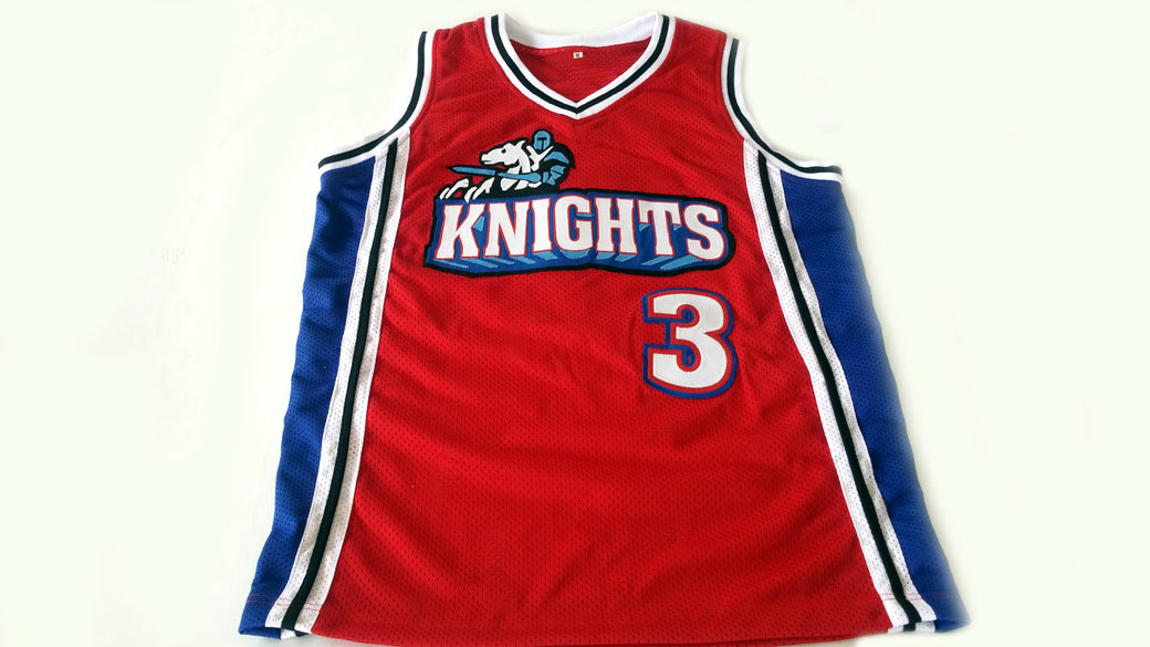 Calvin Cambridge Jersey #3 Los Angeles Knights Basketball New Red