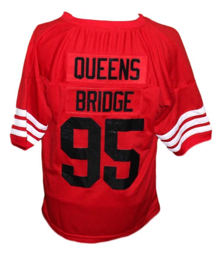 Queens Bridge Shook Ones Hennessy New Football Jersey Red