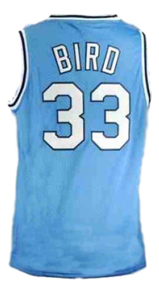 Larry Bird Jersey #33 Indiana State College Basketball Sewn Blue