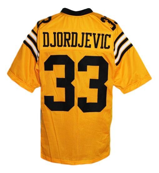Djordjevic Jersey #33 All The Right Moves Movie Football Jerseys Yellow
