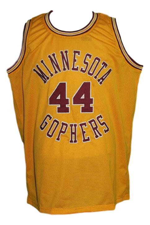 Kevin McHale Jersey #44 Minnesota Gophers Basketball Sewn Gold