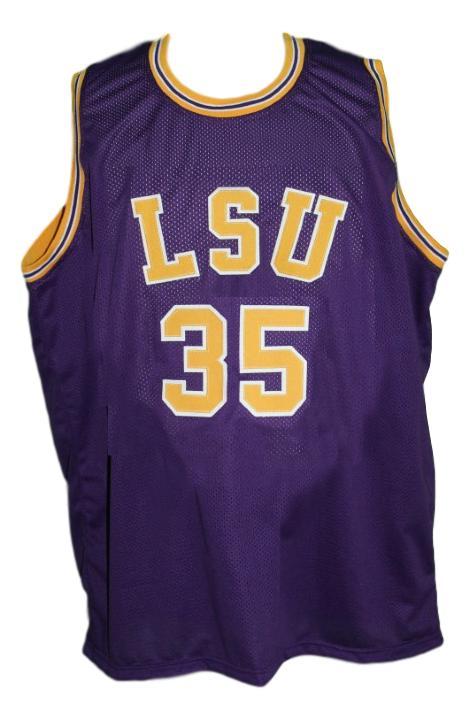 Chris Jackson Jersey #35 College Basketball New Sewn Purple