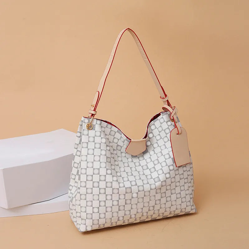 Retro Designer Shoulder Bag Women’s High-Quality Leather Tote Purse