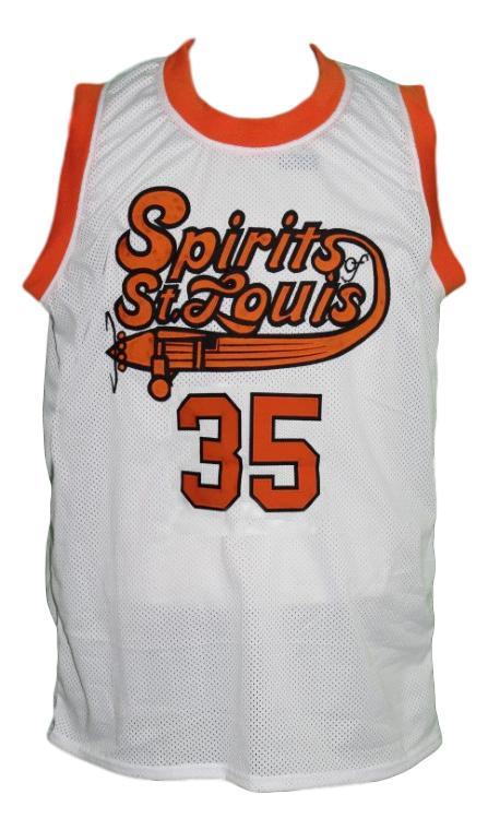 James Fly Williams Jersey #35 Spirits Of St Louis Aba Basketball White