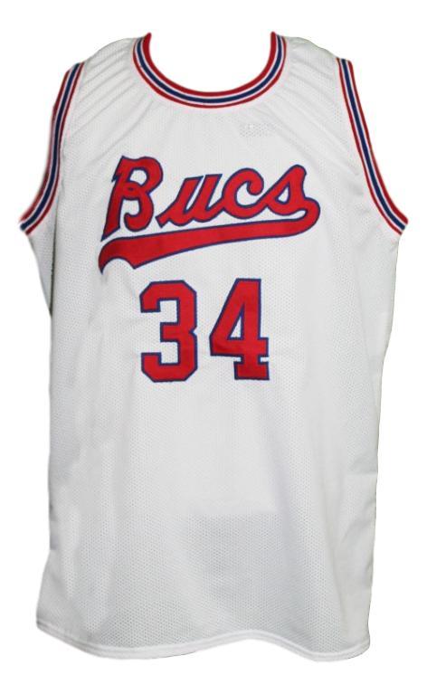 Doug Moe Jersey #34 New Orleans Buccaneers Aba Basketball White