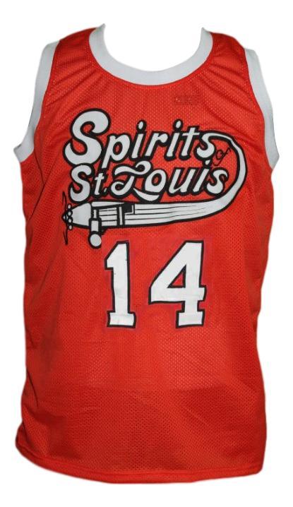 Freddie Lewis Jersey #14 Spirits Of St Louis Aba Basketball Orange