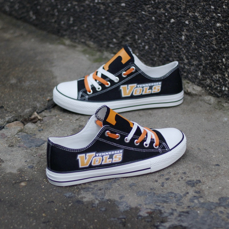 Tennessee Volunteers Limited Print NCAA College Students Low Top Canvas Shoes Sport Sneakers 3