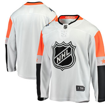 Custom Vegas Golden Knights White 2018 NHL All-Star Stitched Ice Hockey Jersey