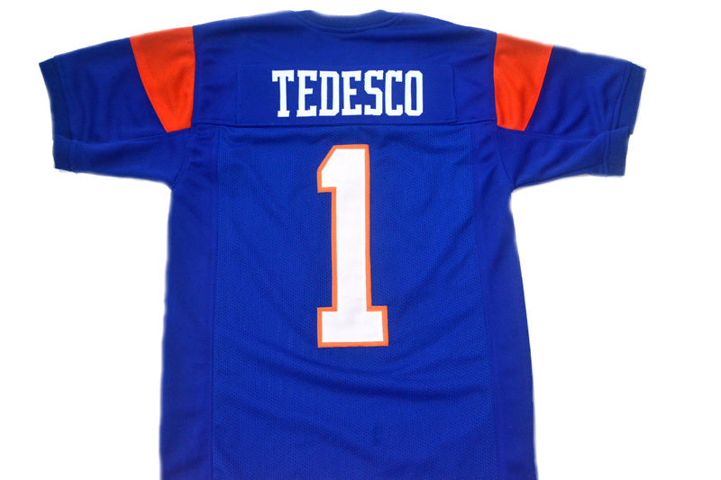 Harmon Tedesco Jersey #1 Blue Mountain State Movie Football Blue (Copy)