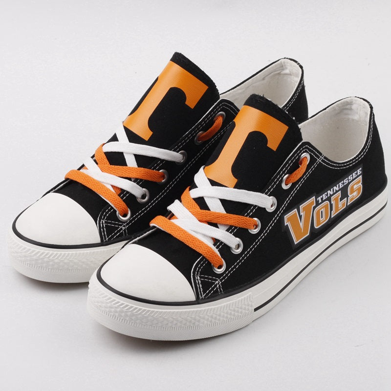 Tennessee Volunteers Limited Print NCAA College Students Low Top Canvas Shoes Sport Sneakers 3