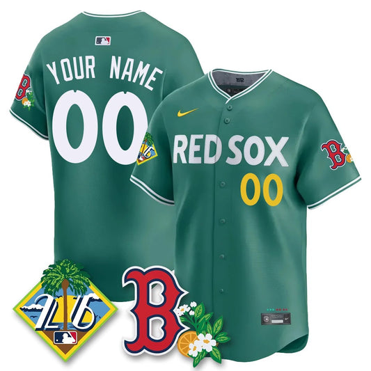 Custom Boston Red Sox 2026 Spring Training Vapor Limited Jersey - All Stitched