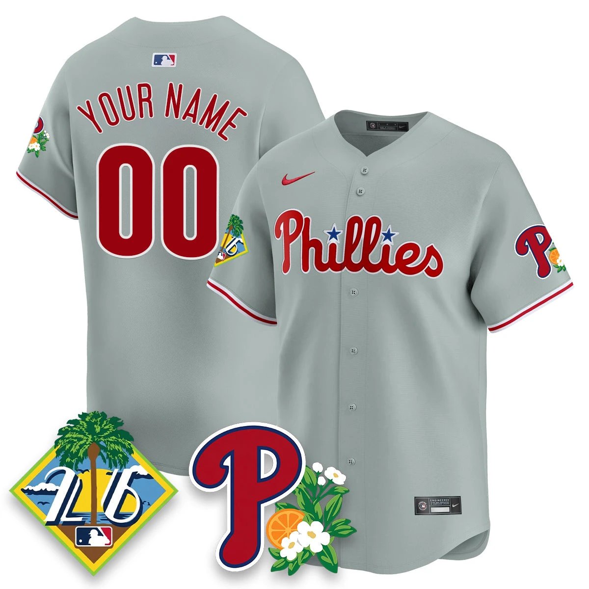 Philadelphia Phillies 2026 Spring Training Vapor Limited Jersey - All Stitched